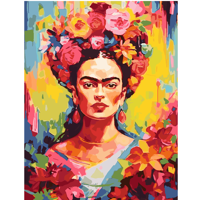 Kit Paint by numbers 50x65 Frida IV | WG2301 Main Image